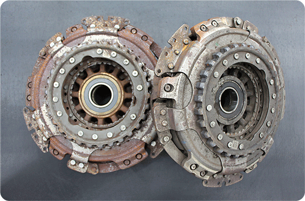 сцепление dsg 7 до восстановления